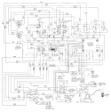 Page E Diagram and Parts List for 1313-0  Briggs and Stratton Generator